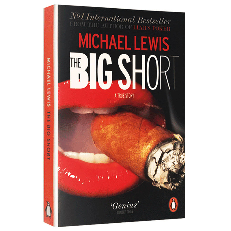 大空头 big short 英文原版书 奥斯卡同名电影原著小说 英语经济学书