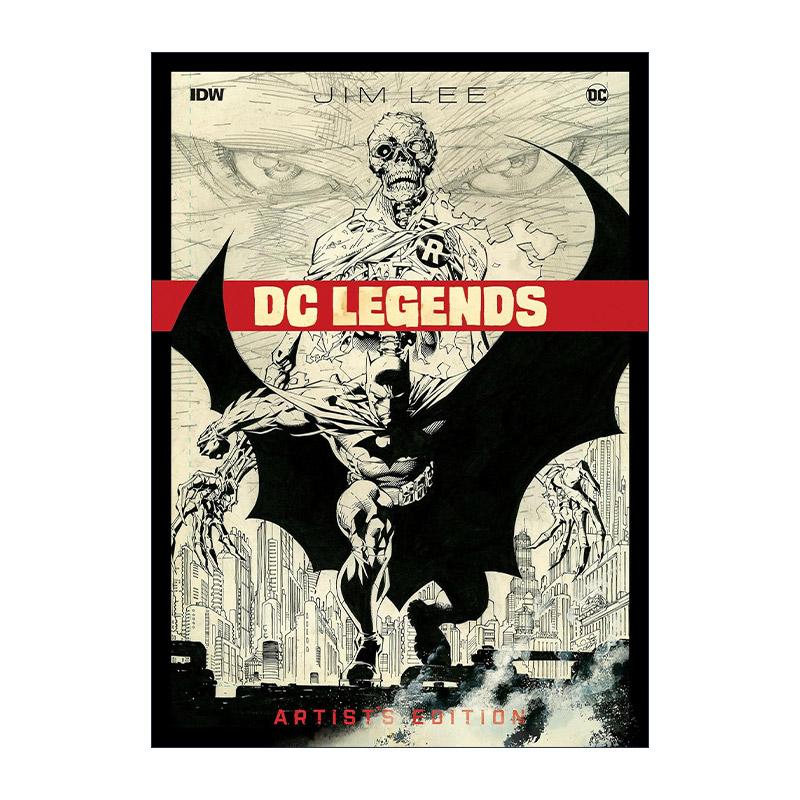英文原版 Jim Lee DC Legends 吉姆·李传奇漫画作品集 艺术家版 精装收藏版 英文版 进口英语原版书籍