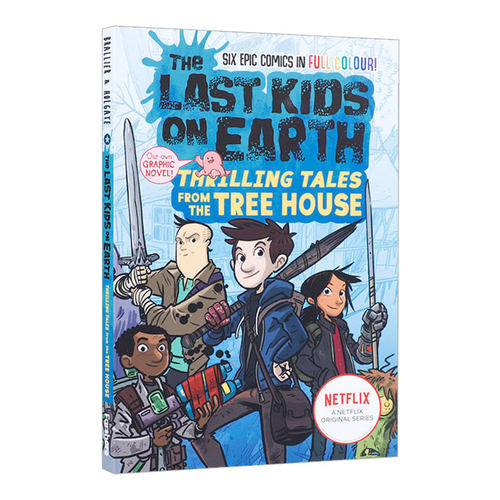 英文原版 The Last Kids on Earth Thrilling Tales from the Tree House 地球上最后的孩子系列漫画1 树屋的惊险故事 英文版