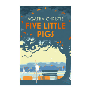 英文原版小说 Poirot Five Little Pigs 大侦探波洛系列 五只小猪/啤酒谋杀案 阿加莎·克里斯蒂 精装特别版 英文版 进口英语书籍