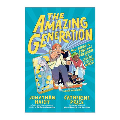 英文原版 The Anxious Generation 精彩一代 青少年摆脱智能手机束缚指南 心理健康 Jonathan Haidt 英文版 进口英语原版书籍