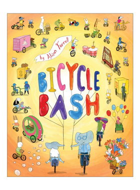 Bicycle Bash hc 自行车比赛  精装绘本进口原版英文书籍