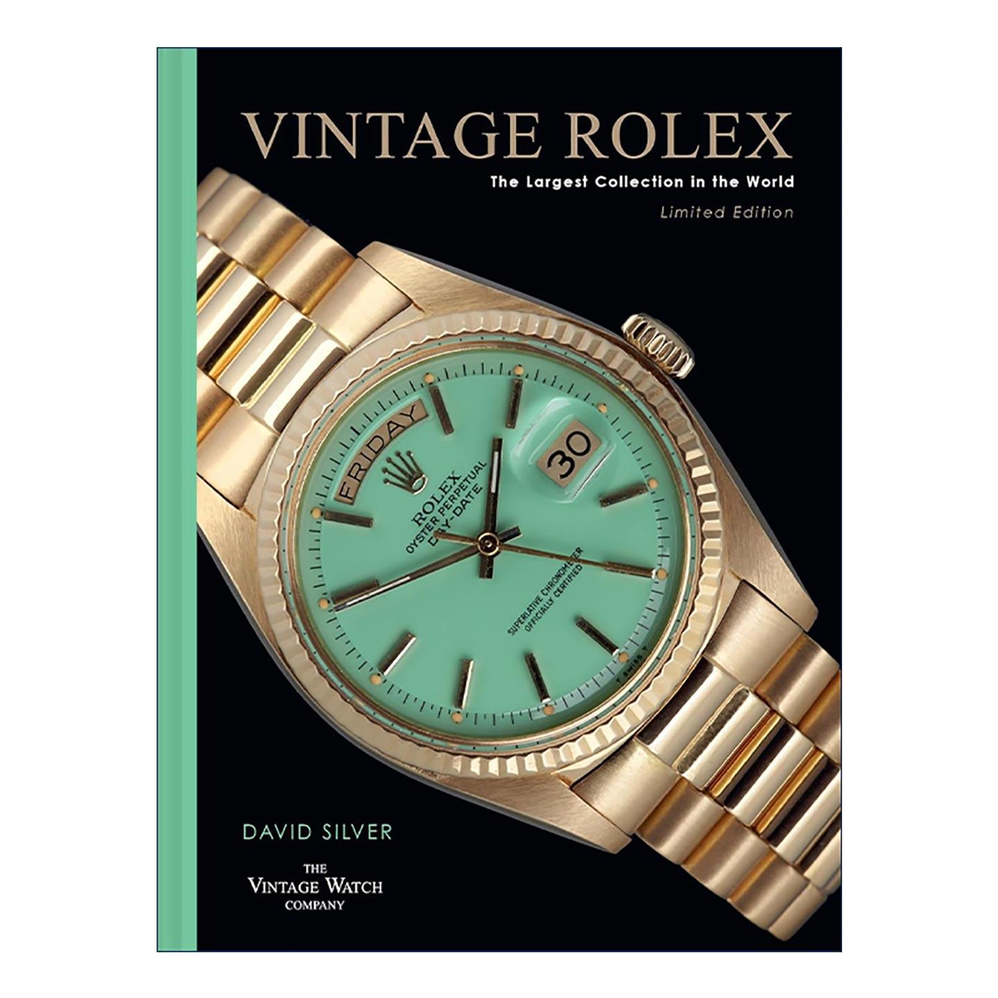 英文原版 Vintage Rolex Limited Edition the Mint edition 中古劳力士 古董腕表精装收藏画册 薄荷绿色斯特拉表盘封面限量版