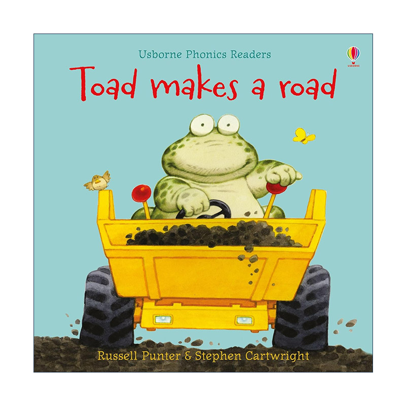 英文原版 Phonics Readers Toad Makes A Road 癞蛤蟆建路 英文版 进口英语原版书籍