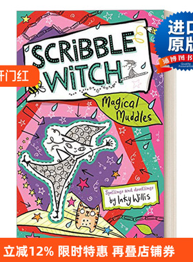 Scribble Witch: Magical Muddles 涂鸦女巫2：魔法混战进口原版英文书籍