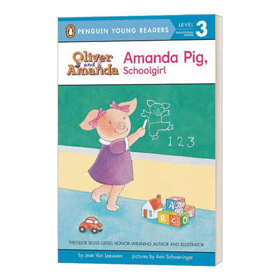 英文原版 Amanda Pig  Schoolgirl 小学女生阿曼达猪 企鹅青少分级阅读3级 汪培珽第三阶段书单 英文版 进口英语原版书籍