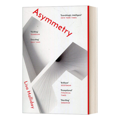 Asymmetry 不对称 丽萨·哈利迪进口英文原版书籍