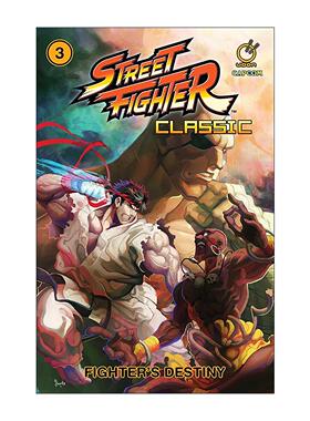 英文原版 Street Fighter Classic Paperback Volume 3 Fighter'S Destiny 街头霸王经典漫画卷三 英文版 进口英语原版书籍