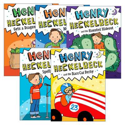 Henry Heckelbeck 亨利·赫克贝克系列1-5册进口原版英文书籍