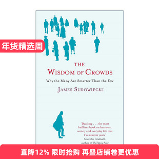 英文原版 The Wisdom of Crowds 群体的智慧 如何让个人 团队 企业与社会变得更聪明 英文版 进口英语原版书籍