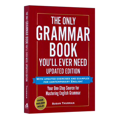 英文原版 The Only Grammar Book You'll Ever Need 你需要的英语语法书 更新版 英文版 进口英语原版书籍