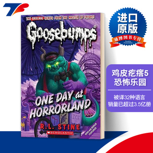 Classic Goosebumps #5: One Day at Horrorland 鸡皮疙瘩5进口原版英文书籍