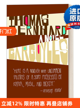 英文原版小说 Gargoyles A Novel Vintage International 石像 Thomas Bernhard托马斯·贝恩哈德 英文版 进口英语原版书籍