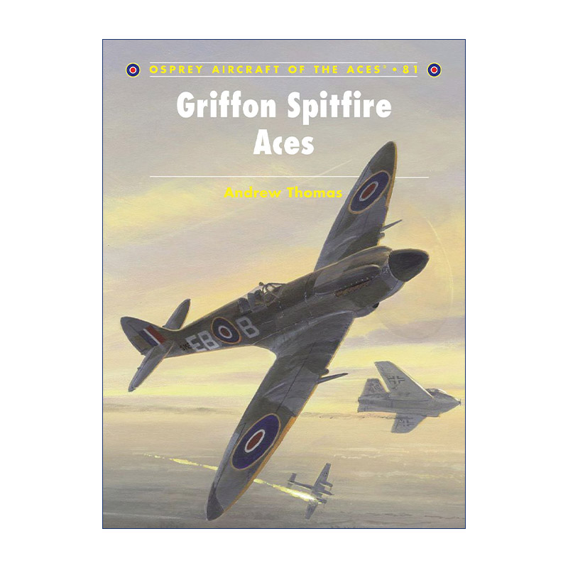 Griffon Spitfire Aces 狮鹫喷火式战斗机 王牌飞行员系列进口原版英文书籍