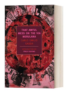 英文原版小说 That Awful Mess on the Via Merulana 极度杂乱的美鲁拉纳大街 Carlo Emilio Gadda 英文版 进口英语原版书籍