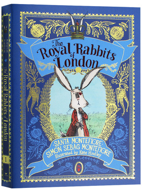 皇家兔1 特工之路 The Royal Rabbits of London 英文原版书 兔子英雄故事 8-12岁儿童英语章节小说 进口英语书 Santa Montefiore