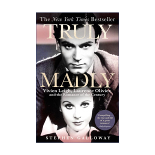 Madly 爱情传记进口原版 真诚而疯狂 世纪之恋 英文书籍 费雯·丽与劳伦斯·奥利弗 Truly