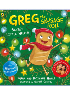 英文原版 Greg the Sausage Roll Santa's Little Helper 香肠卷格雷格 圣诞老人的小帮手 育儿网红LadBaby绘本 英文版 进口书籍