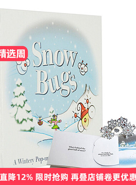Snow Bugs: A Wintery Pop-Up Book 寒冬里的飞虫 儿童立体书进口原版英文书籍