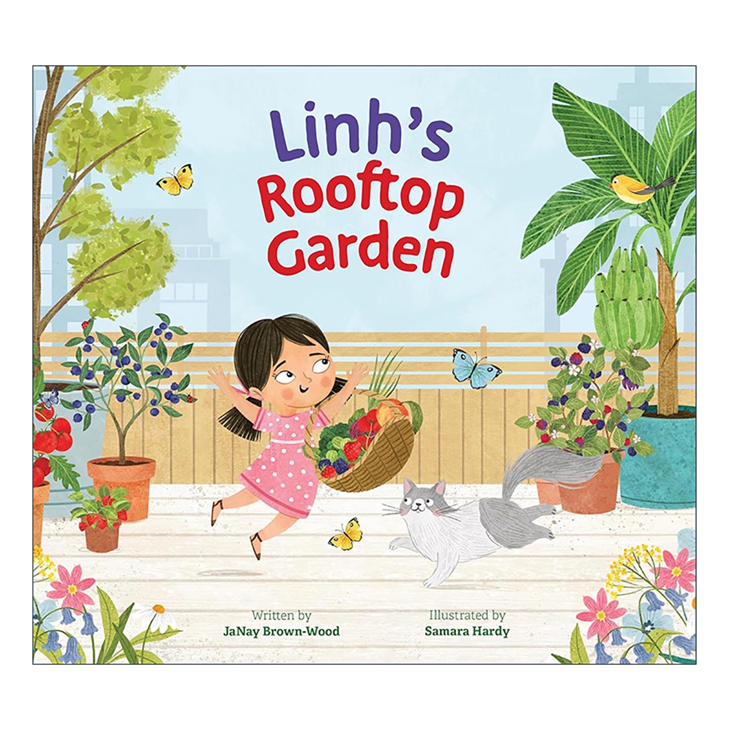 英文原版 Linh's Rooftop Garden Where In the Garden 林的屋顶花园 花园在哪里系列 儿童科普百科绘本 英文版 进口英语原版书籍
