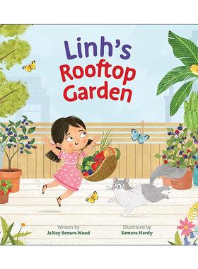 英文原版 Linh's Rooftop Garden Where In the Garden 林的屋顶花园 花园在哪里系列 儿童科普百科绘本 英文版 进口英语原版书籍