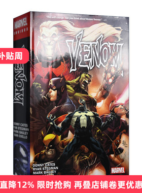 Venomnibus By Cates & Stegman 漫威漫画 毒液完全收藏版进口原版英文书籍