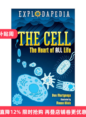 英文原版 Explodapedia the Cell 爆炸科普系列 细胞 所有生命的核心 英文版 进口英语原版书籍