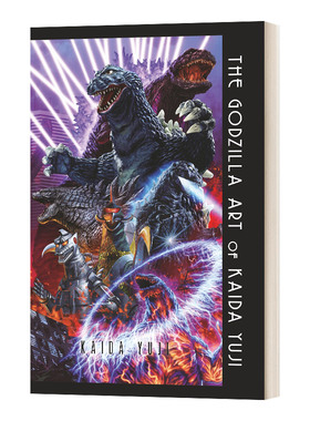 The Godzilla Art of KAIDA Yuji  哥斯拉艺术设定集 海田雄二进口原版英文书籍