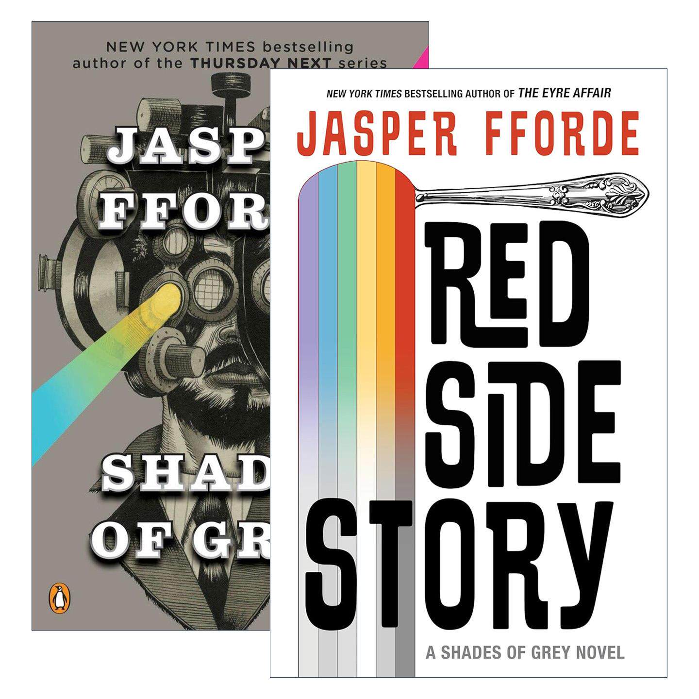 英文原版 Shades of Grey 灰影系列2册 奇幻小说 谋杀简·爱作者贾斯泼·福德 英文版 进口英语原版书籍