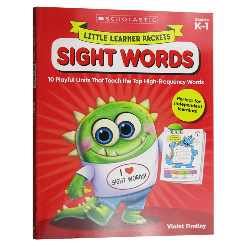Little Learner Packets: Sight Words进口原版英文书籍
