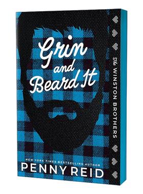 英文原版 Grin and Beard It Winston Brothers 02 露齿笑 温斯顿兄弟系列2 豪华版 浪漫喜剧 英文版 进口英语原版书籍