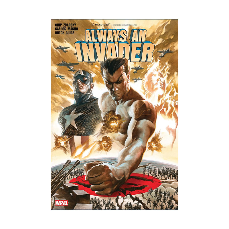 英文原版 Always An Invader 永远是入侵者 漫威漫画 纳摩·麦肯齐 捍卫者 精装 英文版 进口英语原版书籍