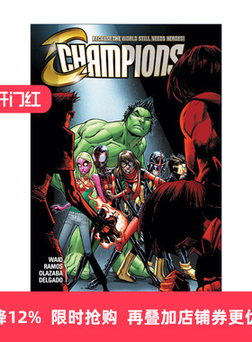 英文原版 Champions Vol.2 The Freelancer Lifestyle 冠军小队 卷二 漫威漫画 Mark Waid 英文版 进口英语原版书籍