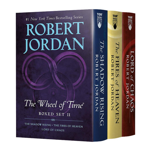 时间之轮4-6册盒装 The Wheel of Time Premium Boxed Set II 英文原版小说 经典奇幻文学 罗伯特乔丹 Robert Jordan 英文版英语书
