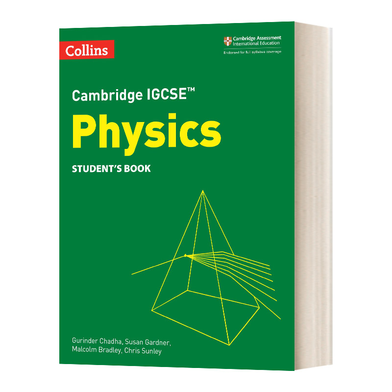 英文原版 Cambridge IGCSE? Physics Student's Book柯林斯剑桥IGCSE物理学生用书英文版进口英语原版书籍-封面