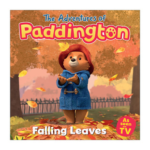 动画版 Adventures Paddington 英文版 书籍 Leaves Falling 对着落叶许愿 英文原版 帕丁顿熊历险记绘本 绘本 The 进口英语原版