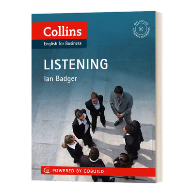English for Business: Listening B1-C2 柯林斯商务英语听力 含音频进口原版英文书籍