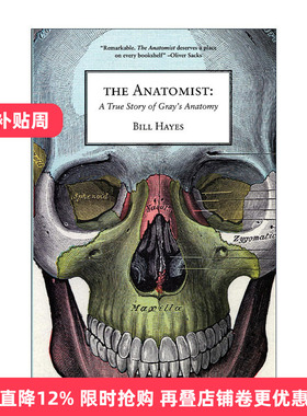英文原版 The Anatomist 解剖学家 Gray's Anatomy格雷氏解剖学的真实故事 传记 Bill Hayes 英文版 进口英语原版书籍