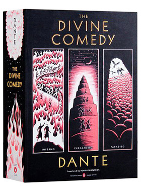 The Divine Comedy 但丁：神曲 企鹅经典豪华毛边版进口原版英文书籍