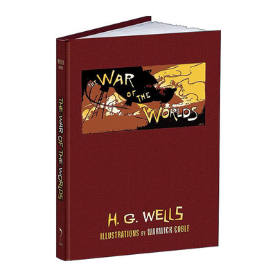 英文原版 The War of the Worlds 世界大战 H.G.威尔斯科幻小说 Calla Editions精装插图版 英文版 进口英语原版书籍
