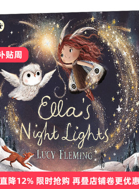 英文原版 Ella's Night Lights 艾拉的夜灯 Lucy Fleming 进口原版英文书籍