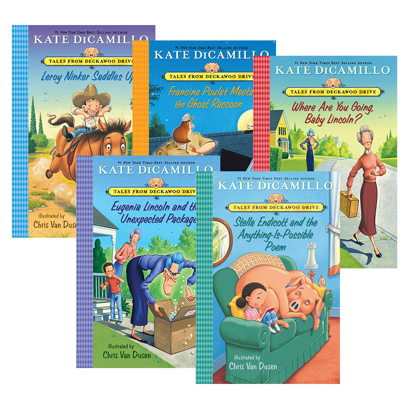 Tales from Deckawoo Drive 小猪梅西续作5册进口原版英文书籍