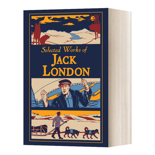 英文原版 Selected Works of Jack London 杰克伦敦选集 经典皮革精装 英文版 进口英语原版书籍