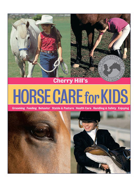英文原版 Cherry Hill's Horse Care for Kids 儿童养马指南 英文版 进口英语原版书籍