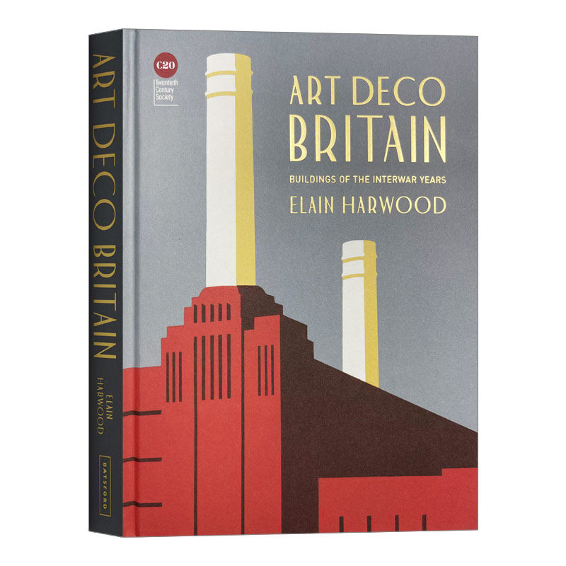 英文原版 Art Deco Britain 英国Art Deco风格 二三十年代的建筑艺术 精装 英文版 进口英语原版书籍
