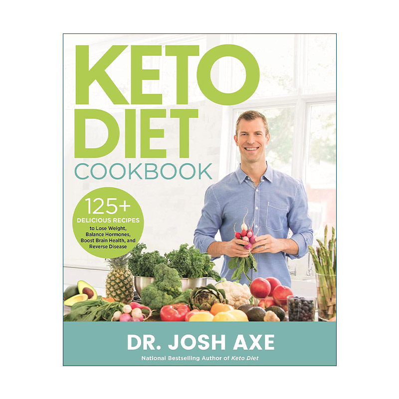 英文原版 Keto Diet Cookbook 生酮饮食食谱 精装 英文版 进口英语原版书籍