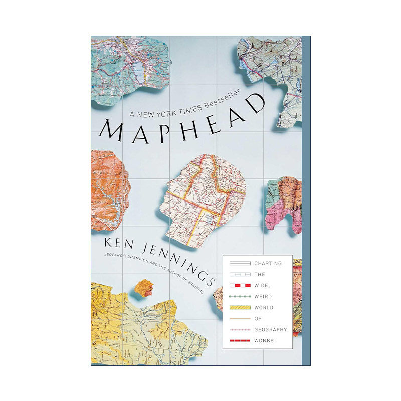 英文原版 Maphead 地图控 解密地理书呆子大脑中广阔奇妙的世界 英文版 进口英语原版书籍