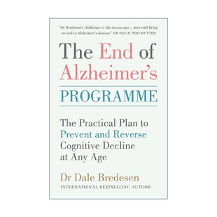 英文原版 The End of Alzheimer’s Programme 终结阿尔茨海默病实操手册 戴尔·E.布来得森 英文版 进口英语原版书籍
