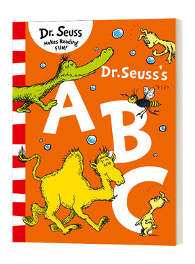 苏斯博士的ABC 英文原版绘本 DR.SEUSS Dr. Seuss's ABC 蓝色系列绘本 儿童启蒙字母认知读物 进口英语原版书籍 Dr. Seuss