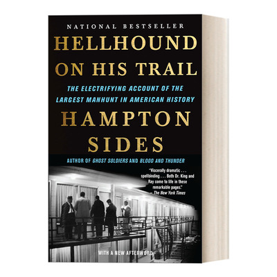 Hellhound on His Trail 追踪刺客 历史 美国国家畅销书 Hampton Sides进口原版英文书籍